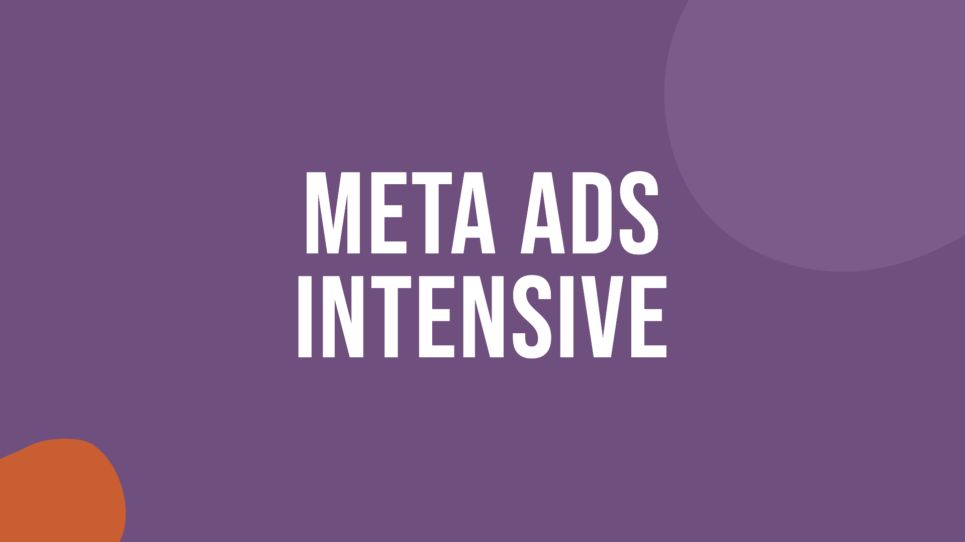 Meta Ads Intensive logo